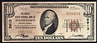 Johnstown, PA, Ch.#5913, 1929T1 $10, United States National Bank, VF, A006905A